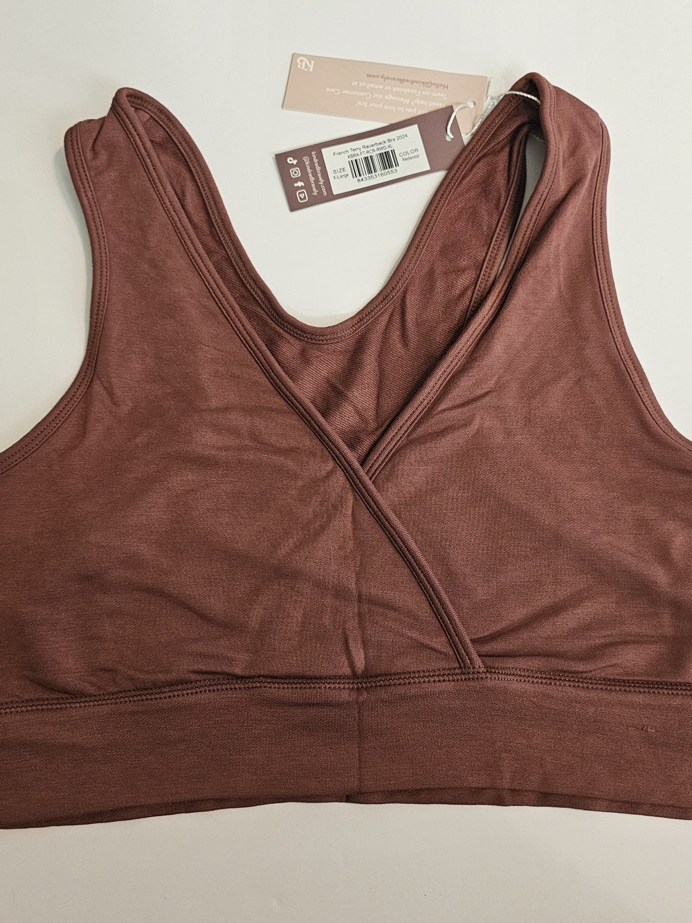 Kindred Bravely Nursing Sleep Bra in Dusty Rose Brown